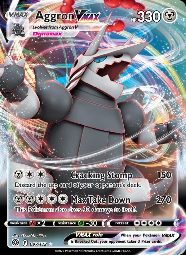 Aggron VMAX - Brilliant Stars #097