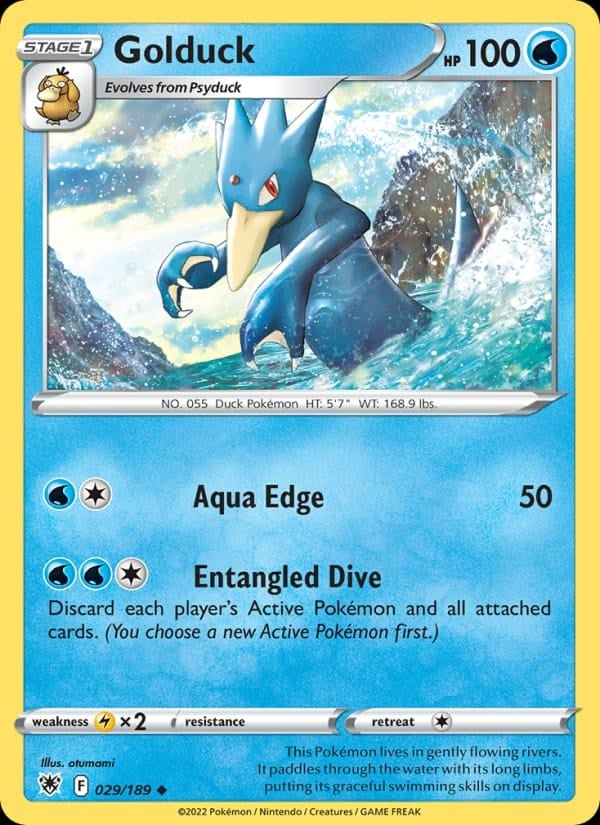 Astral Radiance - Golduck #029