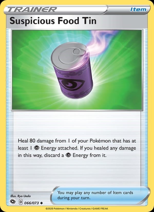 Champion's Path - Suspicious Food Tin [Reverse Holo] #66