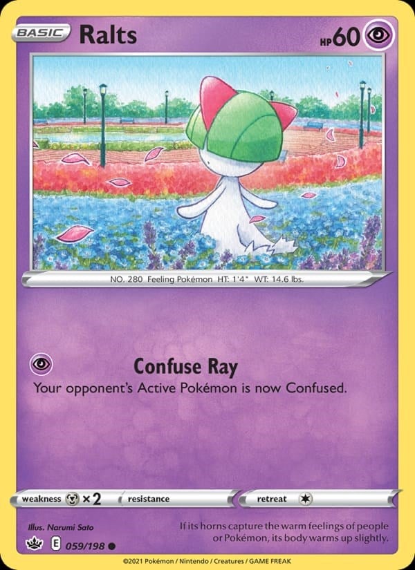Chilling Reign - Ralts #59