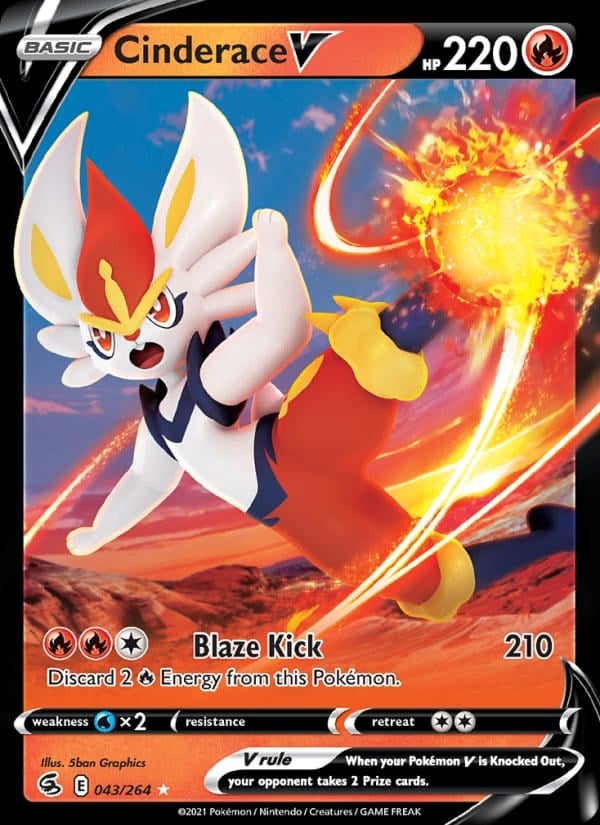 Cinderace V - Fusion Strike #43
