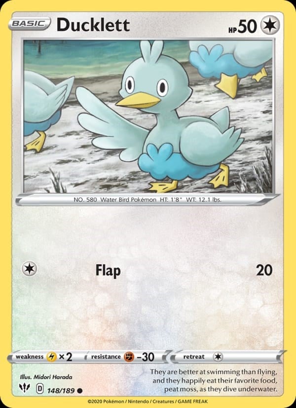 Ducklett - Darkness Ablaze #148 #Normal