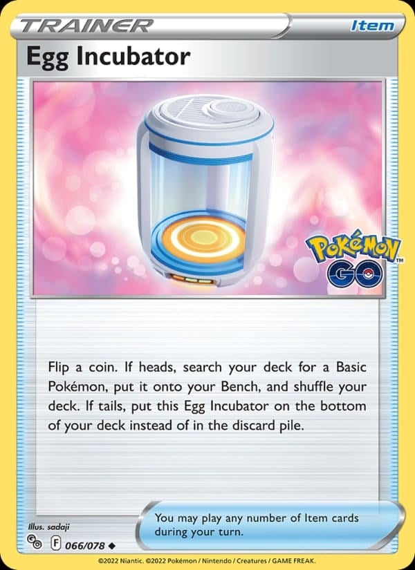 Egg Incubator - Pokemon GO #066 #Normal