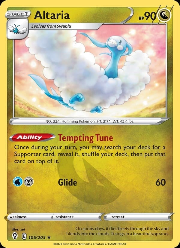 Evolving Skies - Altaria #106