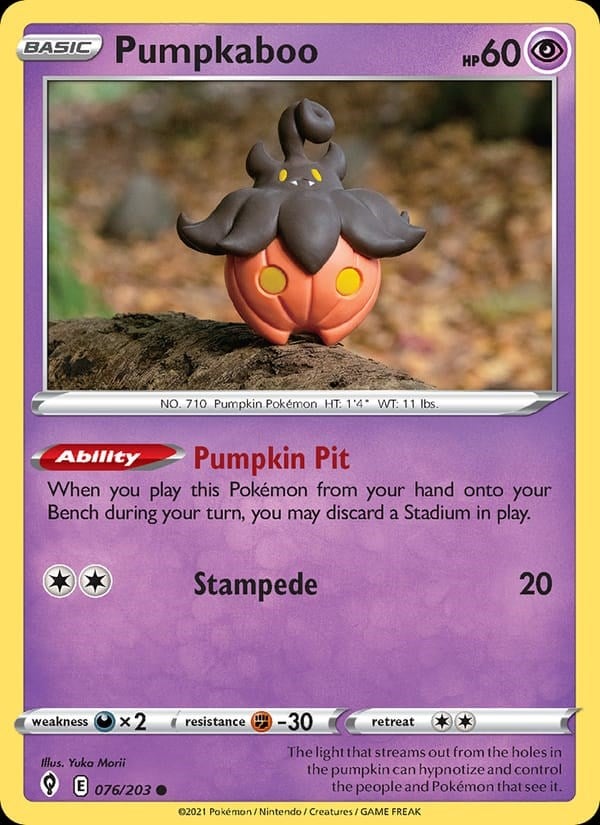 Evolving Skies - Pumpkaboo #76