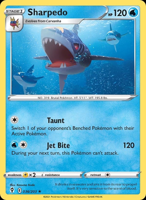 Evolving Skies - Sharpedo #36