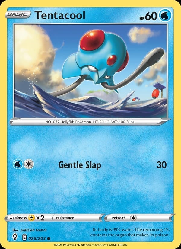 Evolving Skies - Tentacool #26