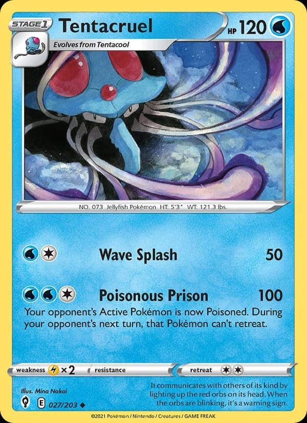 Evolving Skies - Tentacruel #27