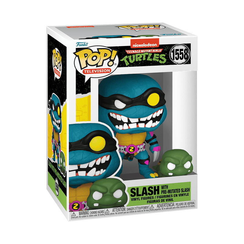Funko Pop! & Buddy Slash With Pre-Mutated Slash #1558