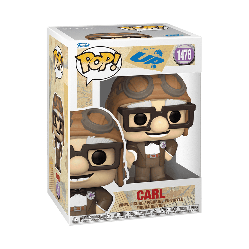 Funko Pop! Carl In Aviator Hat #1478