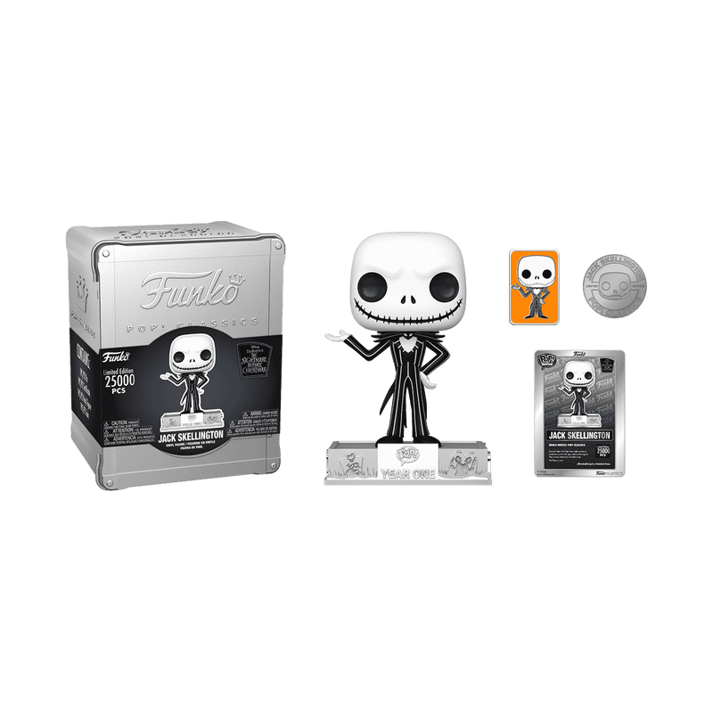 Funko Pop! Classics Jack Skellington Funko 25Th Anniversary #15C
