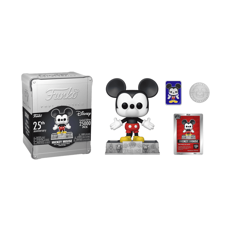 Funko Pop! Classics Mickey Mouse Funko 25Th Anniversary #01C