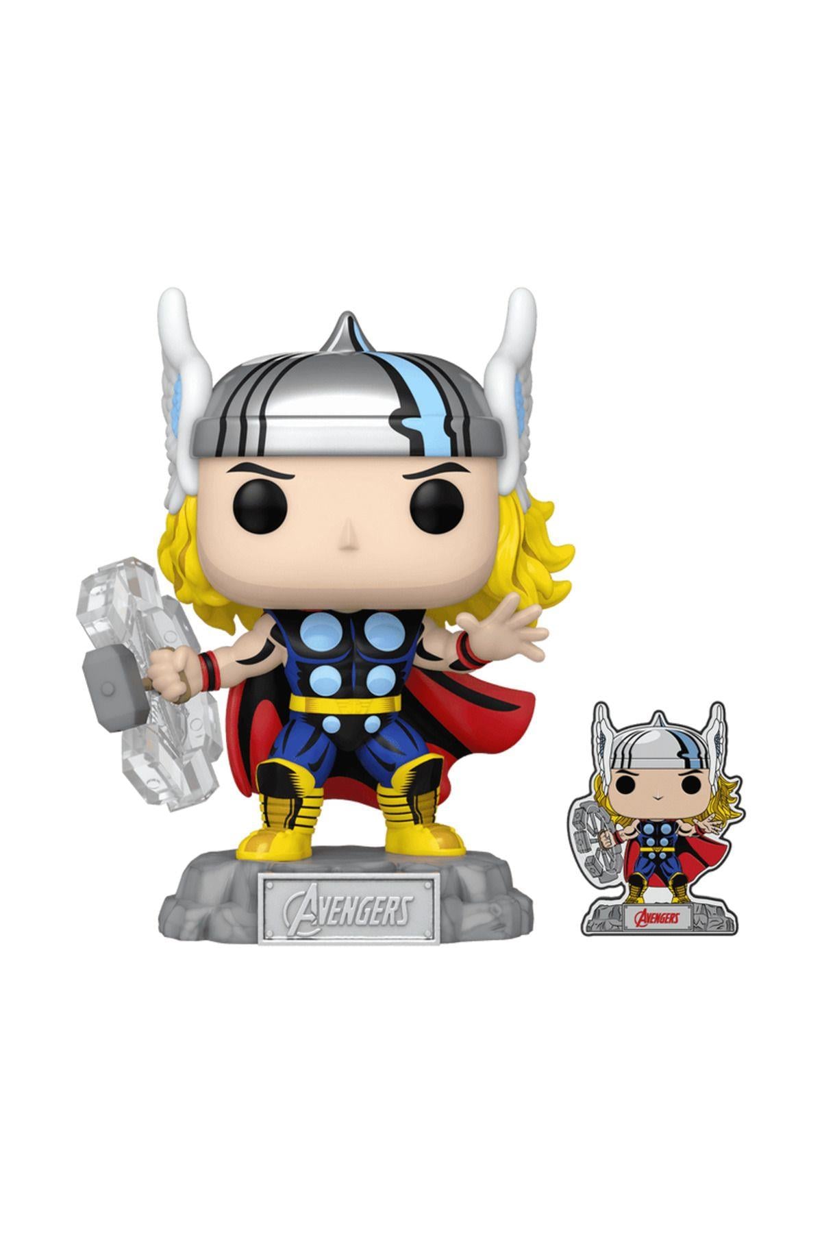 Funko Pop! Comics & Superheroes / Thor with Pin #1190