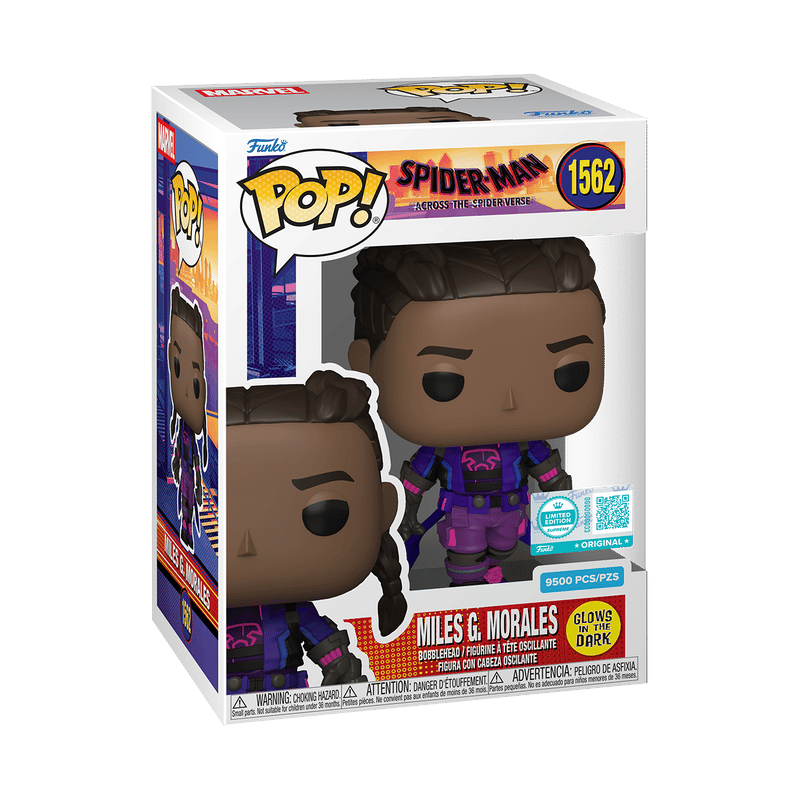 Funko Pop! Marvel Spider-Man - Miles G. Morales (Glow) #1562