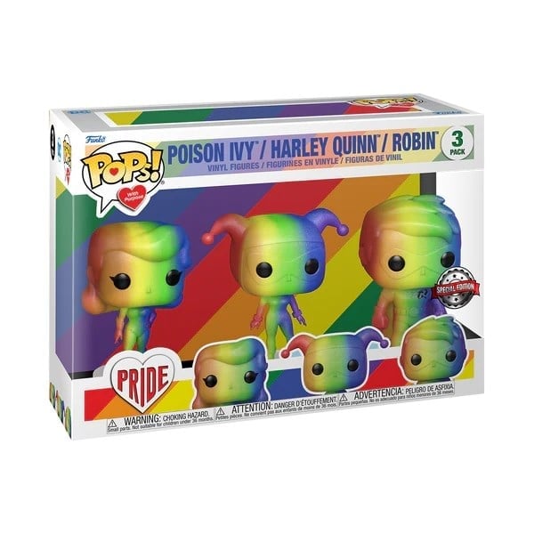 Funko Pop! Multipack - DC Comics -Poison Ivy / Harley Quinn / Robin - 3 Pack