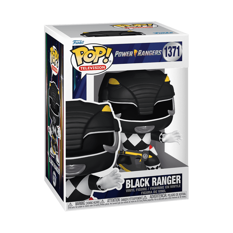 Funko Pop! Power Rangers Black Ranger (30th Anniversary)