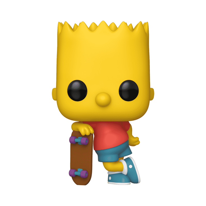 Funko Pop! The Simpsons - Bart Simpson with Skateboard #1652