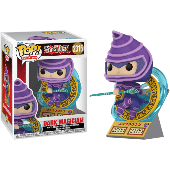 Funko Pop! Yu-Gi-Oh! - Dark Magician Pop! Premium Vinyl Figure #2315 (Ön Sipariş)