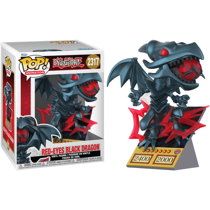 Funko Pop! Yu-Gi-Oh! - Red-Eyes Black Dragon Pop! Premium Vinyl Figure #2317 (Ön Sipariş)