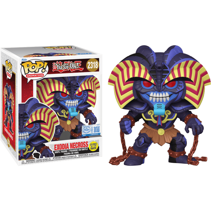 Funko Pop!Yu-Gi-Oh! - Exodia Necross Glow-in-the-Dark Super Sized 6