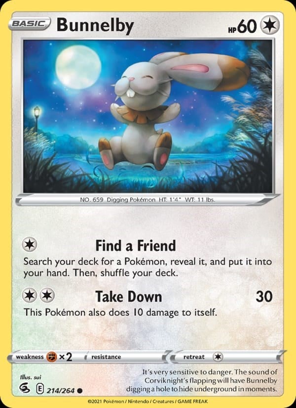 Fusion Strike - Bunnelby #214