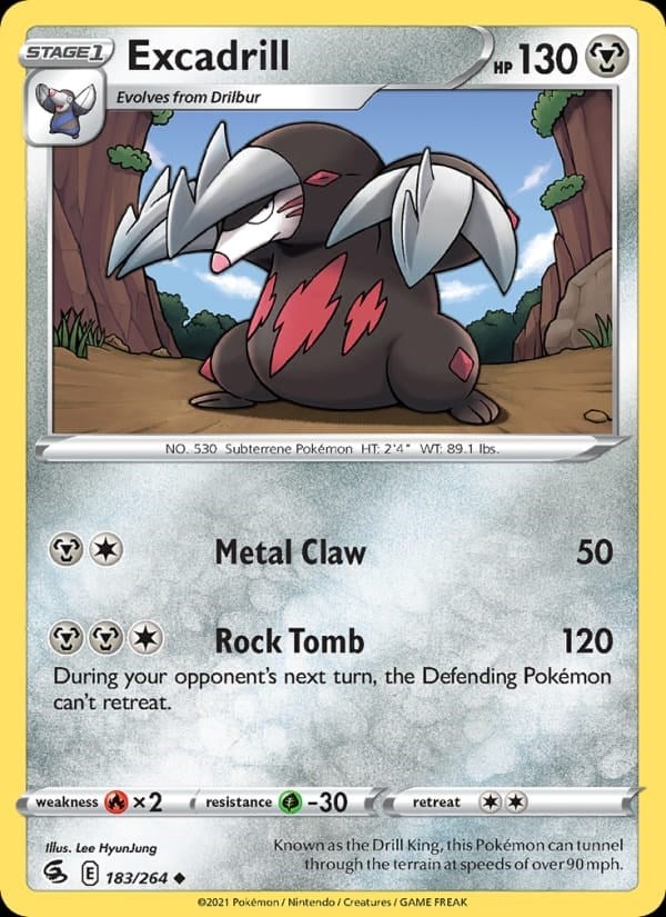 Fusion Strike - Excadrill #183
