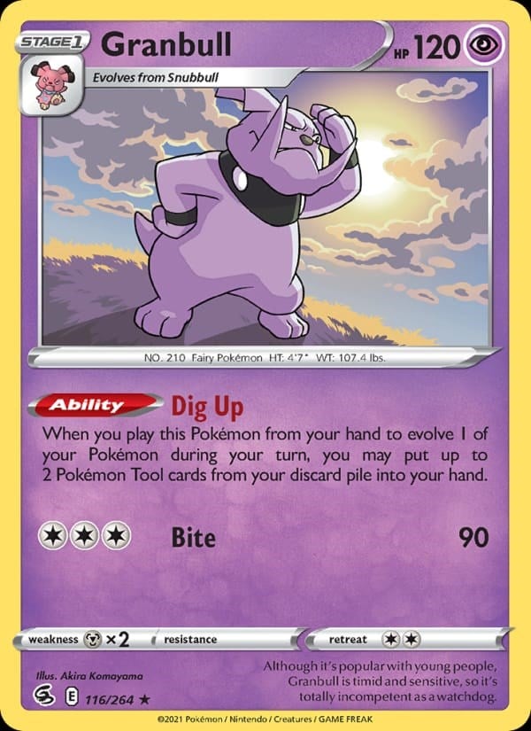 Fusion Strike - Granbull #116