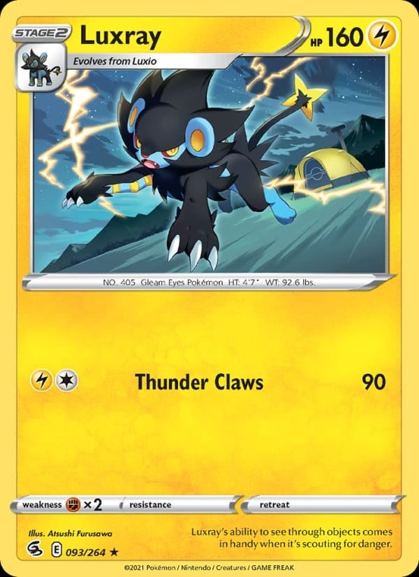 Fusion Strike - Luxray [Reverse Holo] #93
