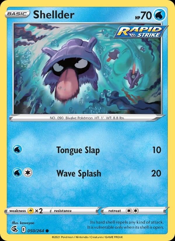Fusion Strike - Shellder #50