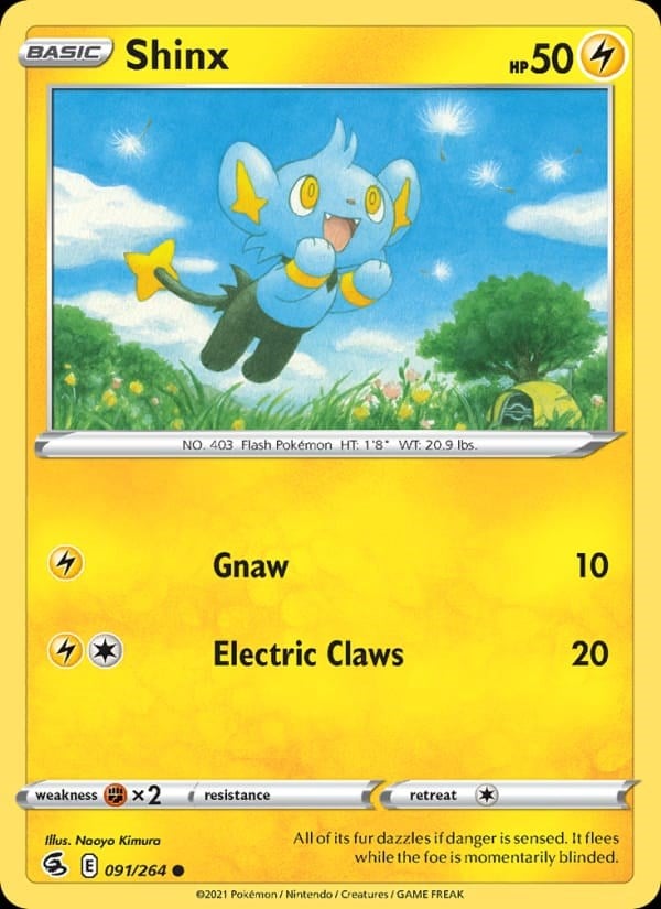 Fusion Strike - Shinx #91