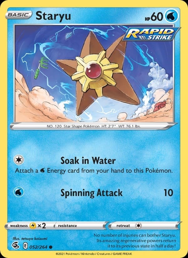 Fusion Strike - Staryu #52