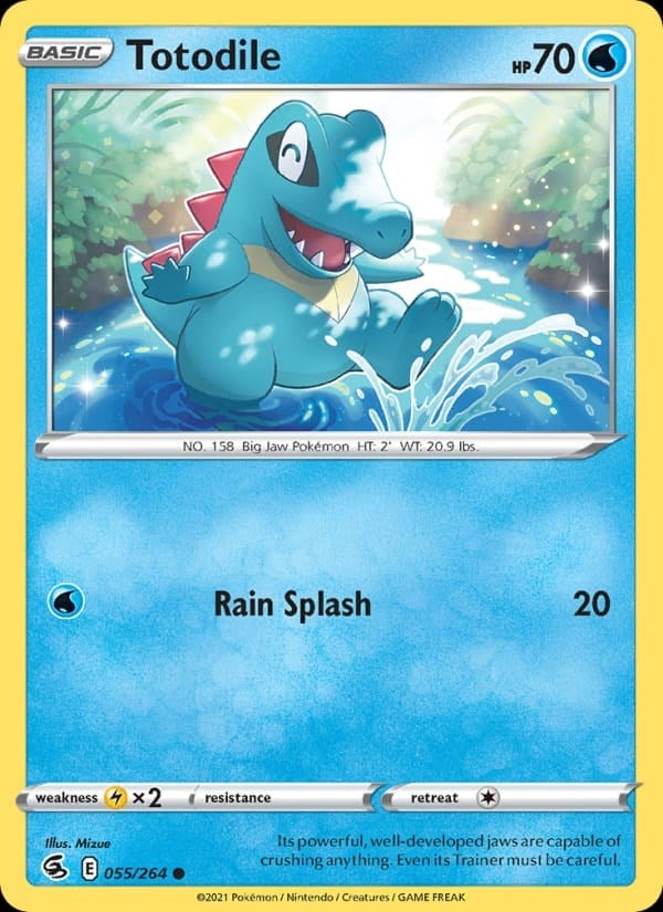 Fusion Strike - Totodile #55