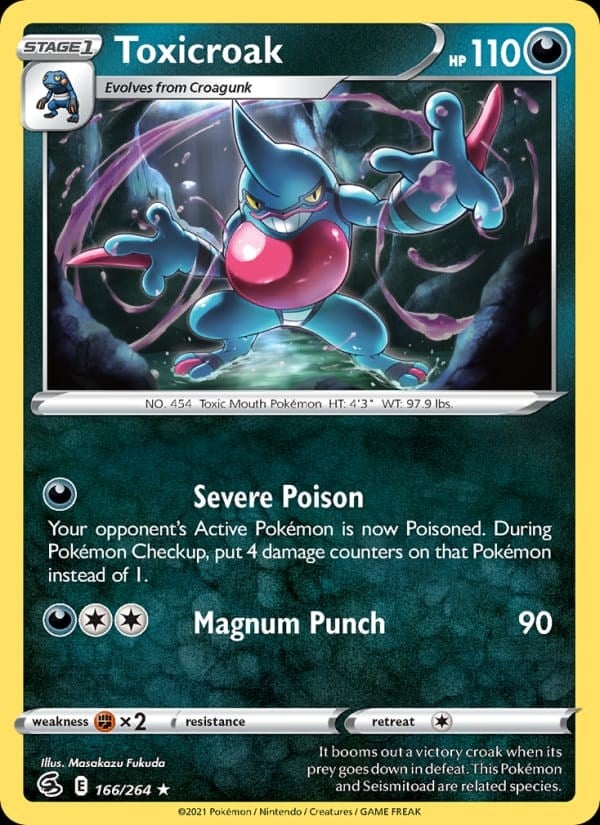 Fusion Strike - Toxicroak #166