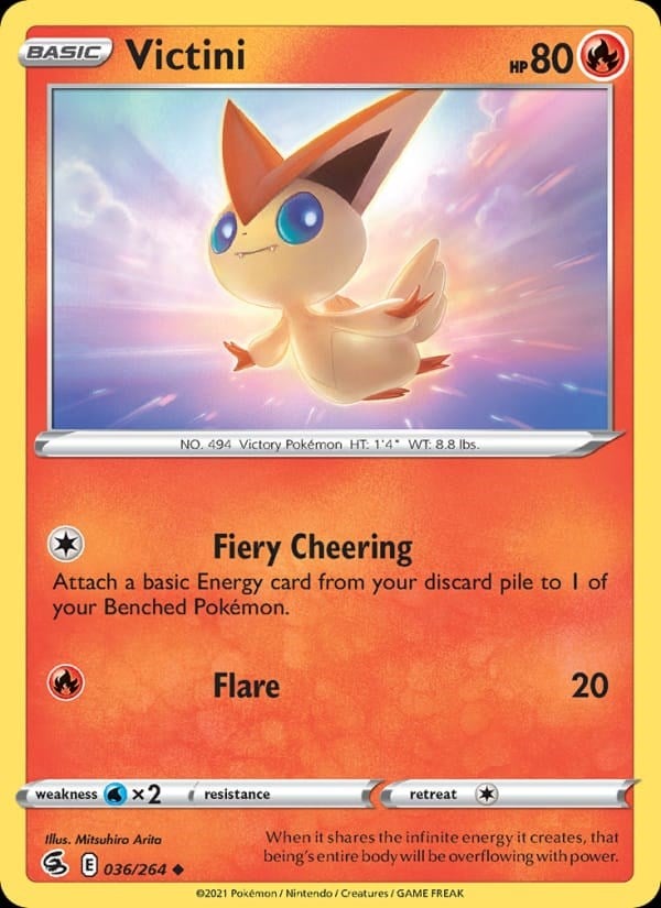 Fusion Strike - Victini #36