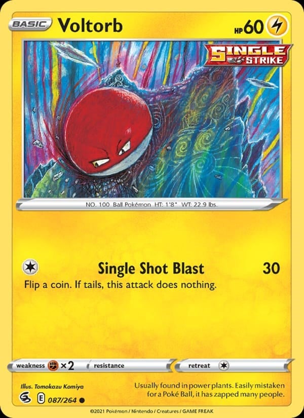 Fusion Strike - Voltorb #87