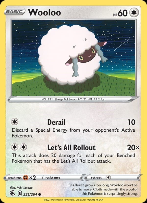 Fusion Strike - Wooloo #221