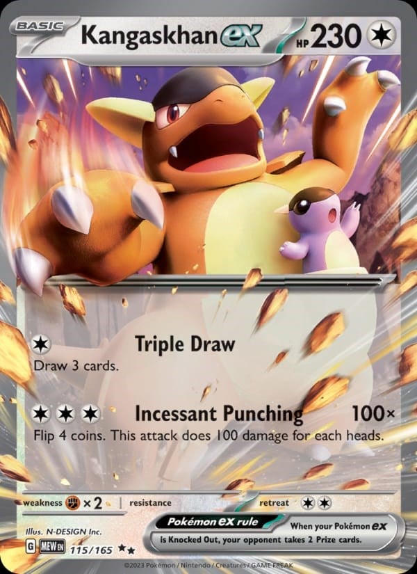 Kangaskhan ex - 151 #115