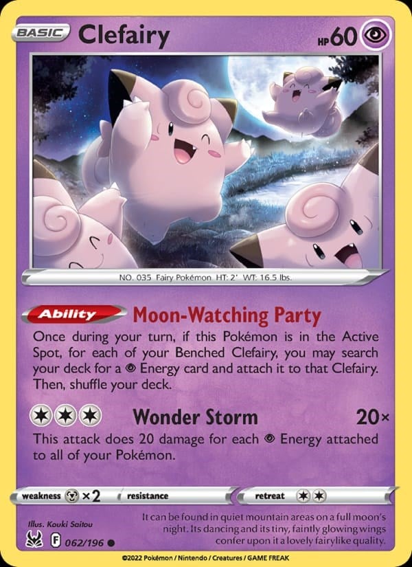 Lost Origin - Clefairy #062