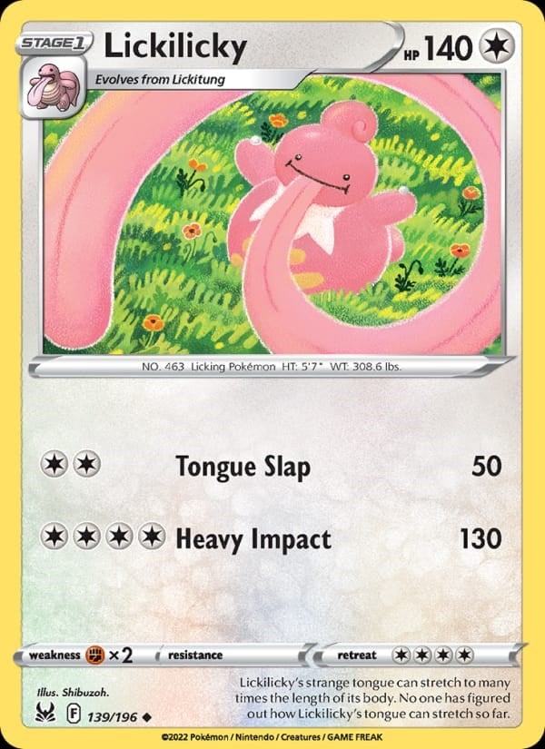 Lost Origin - Lickilicky [Reverse Holo] #139