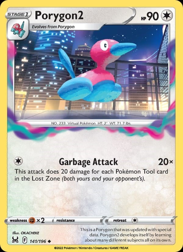 Lost Origin - Porygon2 [Reverse Holo] #141