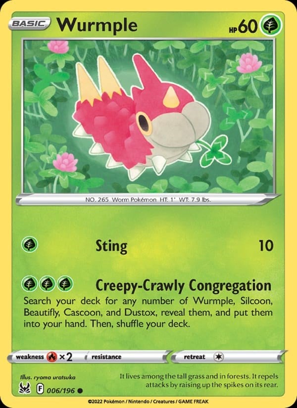 Lost Origin - Wurmple #006