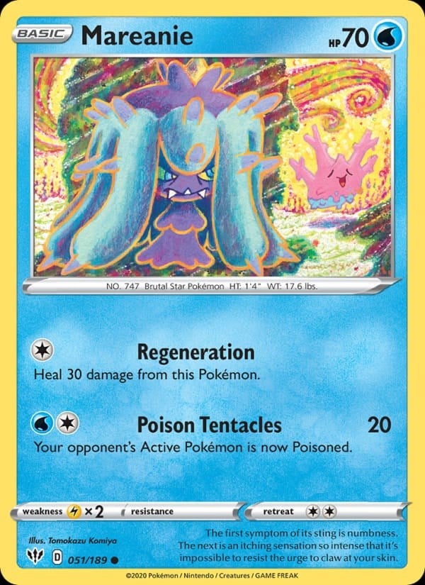 Mareanie - Darkness Ablaze #51 #Normal