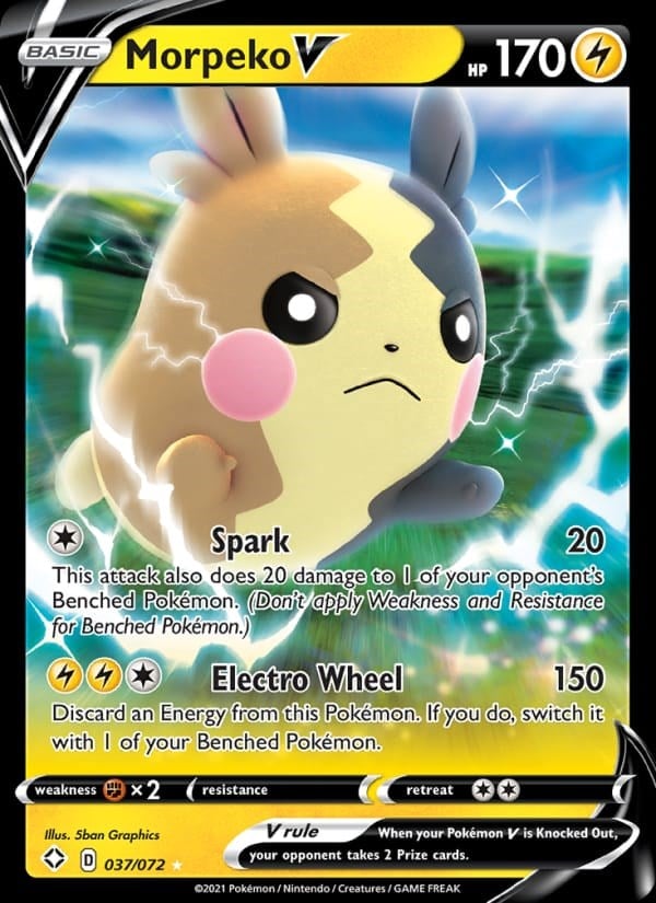 Morpeko V - Shining Fates #37