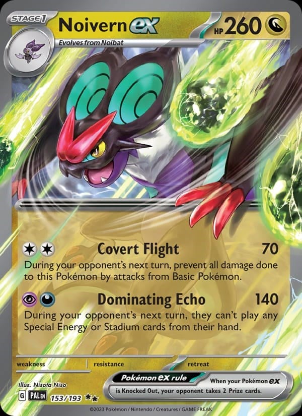 Noivern ex - Paldea Evolved #153