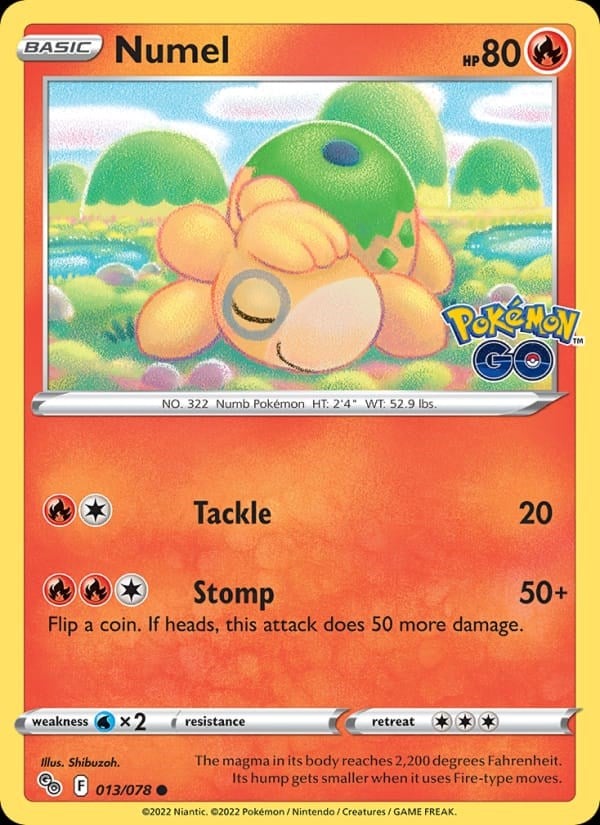 Numel - Pokemon GO #013 #Normal