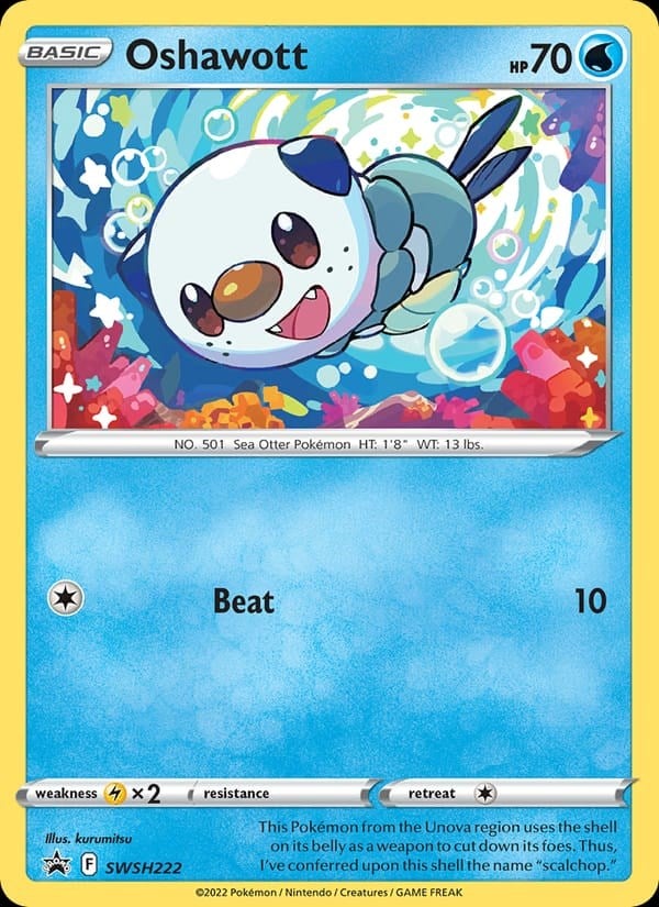 Oshawott - Rebel Clash #SWSH222