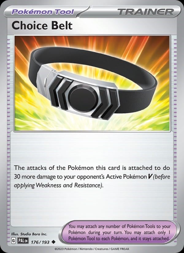 Paldea Evolved - Choice Belt #176