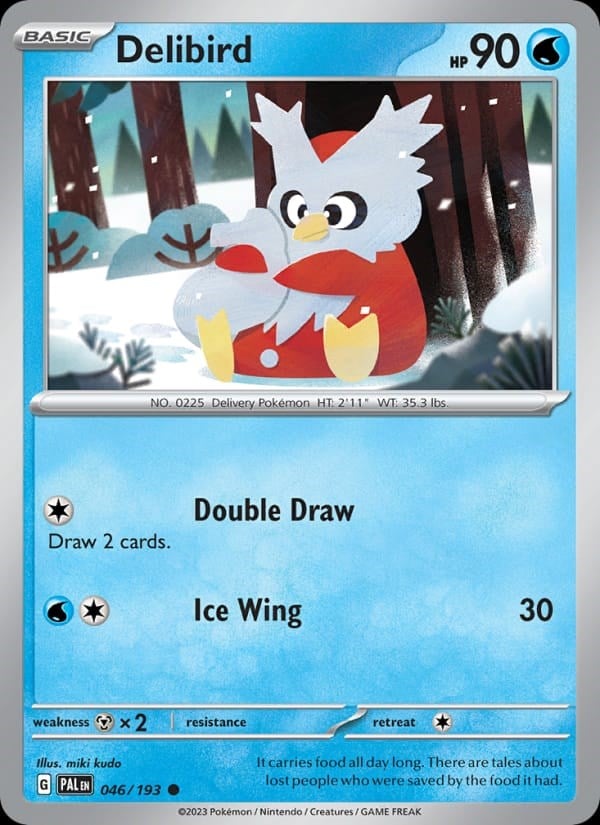 Paldea Evolved - Delibird #046