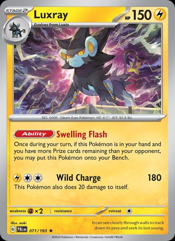 Paldea Evolved - Luxray [Holo] #071