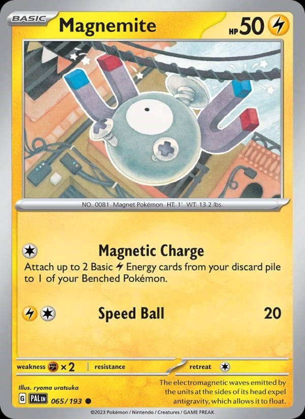 Paldea Evolved - Magnemite [Reverse Holo] #065